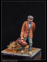 1:35 Resin Soldier Civilian Serial No. 88