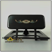 Ju Buddha Pavilion Taiwan Buddhist Supplies Reading Sutra Wooden Scripture Bookshelf * Ebony Book Bookshelf