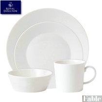 A card UK FABLE EXPORT CERAMIC CUTLERY PORCELAIN SUIT WHITE HOME PORCELAIN FOREIGN TRADE TAILO