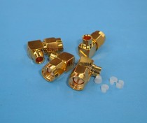 High frequency SMA-JWB-3 SMA elbow male SMA-J elbow 90° connection 50-3 model semi-soft wire Semi-steel wire