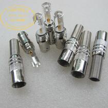 With spring wiring type 75 ohm all copper Q9 BNC 75-5 female connector SYV75-5 wire
