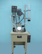 Single-layer glass reaction kettle 30L monolayer glass reaction kettle glass reaction kettle factory price direct