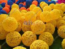 15CM Rattan Ball Hotel Mall Classroom Kindergarten Decoration Pendant Round Ball Lamp Shade Rattan Lamp