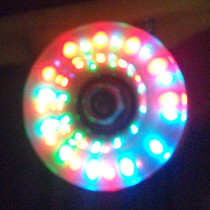 Four-wheel double-row roller skates flash wheel special accessories pu abrasion-proof cool men and women skate wheels slip