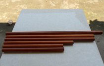  Factory direct sales of African bk wood diameter 4 8cm short stick martial arts stick round wooden stick fitness stick self-defense Qi Mei stick