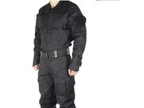 Black new trousers four seasons long Chinese combat training suit suit men camouflage suit