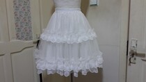 Skirt lining Daily four seasons wild puffy lace skirt natural skirt support