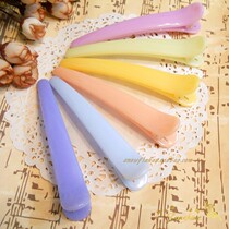 Foreign trade hair ornaments Jelly candy color crystal romantic cherry blossom positioning hair clip side clip hair ornaments large 12cm