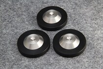 Black crystal steel No. 1 shock absorber nail pad CD machine bookshelf name line reputation landing speaker reduction nail