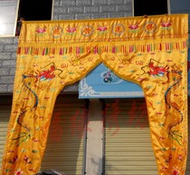 4 meters high-grade Buddha tent Dragon Tent Buddha Gate Longmen Buddha light shining=Buddhist supplies Flower tent table surrounded by long streamers Sutra