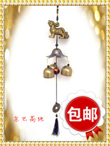 Yunnan Lijiang Copper wind bell Lucky exorcism door wind bell Metal bell Hanging bell Anti-theft bell Gift jewelry 