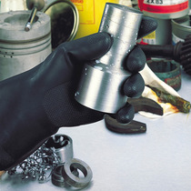 Neoprene rubber gloves acid and alkali corrosion-resistant agent alcohol-resistant and multi-solvent gloves