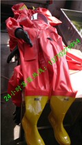 Full closed seal heavy anti-chemical suit one-piece protective suit acid-base chemical liquid ammonia anti-chemical serve with breathing apparatus