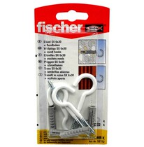 Germany Huiyu fischer safety anchor SX6*30HRK (white light hook and nail) 4 sets per card 52112