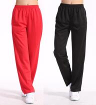 2021 spring new mens and womens black sports pants group purchase plus fat increase couple red sports pants casual pants