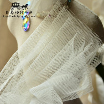 Taidao cloth industry Five-color coarse mesh hard mesh hexagonal mesh fabric Wedding dress skirt support accessories mesh fabric