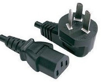  Double-headed power cord Chassis power cord Desktop power cord Computer power cord National standard 3*1 square 1 8 meters