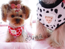 BAO WEN control rock wind handsome pets traction pooch Teddy Yorkshire chest harness chest back traction