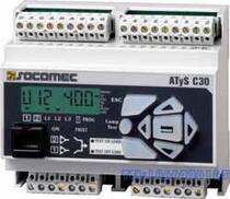French SOCOMEC Traceability automatic transfer switch ATyS series controller C20 C30 C40