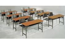 Shanghai office furniture simple modern folding training table office table student class 3018-sqdp