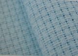 Embroidered cloth cross-stitch embroidered cloth Korean Orange edge embroidered cloth 14CT sky blue