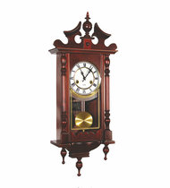 Polaris with anti-counterfeiting machinery clock European living room wall clock solid wood carving decorative pendulum clock 2059