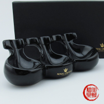 ROYAL CROWN ceramic bone china three-pipe pipe rack CU-AP22 4 colors Black gray White Blue