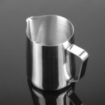 Thickened 304 pure stainless steel sharp mouth pull Cup pull flower pot pull flower cylinder Milk Cup Coffee utensils
