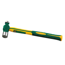 Power Lion Fiberglass Handle Round Head Hammer (Upscale TPR Wrap Plastic Handle) Round Steel Hammer Milk Hammer W0376