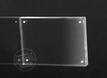 Acrylic Crystal 5 inch 6 inch 7 inch 8 inch 10 inch A412 inch photo frame transparent table card phase frame strong magnetic price tag