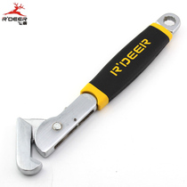 Flying Deer 10 Inch Hook Shaped Quick Wrench Active Pull Opening Self Tight Wrench Multifunction Hook Shaped Pipe Pliers RT-K10