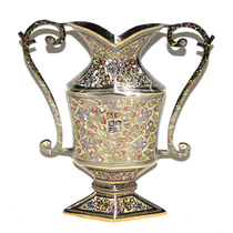 Featured Flat Pot Pakistan bronze ware Pakistan bronze pot bronze vase bronze vase