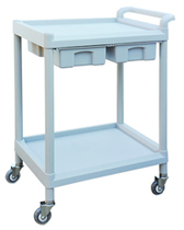 201C Korean medical blood collection cart Disposal trolley ABS instrument cart Electrocardiogram cart Treatment cart Surgical nursing