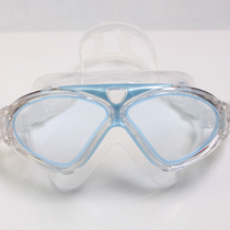 New large frame comfortable anti-bear cat eye goggles Waterproof anti-fog effect swimming goggles