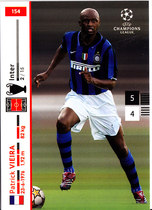Panini Panini 2007 - 2008 Champions League Star Card Inter Milan Vieira
