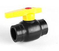 PE ball valve PE pipe fitting water pipe PE steel core ball valve HDPE pipe fitting PE valve