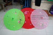 Dance Umbrella Adult Large Oil Paper Umbrella Props Dance Decoration Umbrella Silk Craft Umbrella Craft Umbrella Cheongsam Walk Show