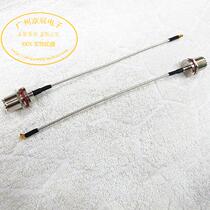 MMCX-JW MMCX Right angle elbow male to M SL16 female RG405 chassis jumper 20 cm