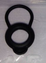 Samsung HM-1200 Bluetooth headset ear cap earmuff cover Silicone cover earbuds black