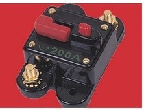 Square switch type car audio seat power circuit breaker automatic insurance