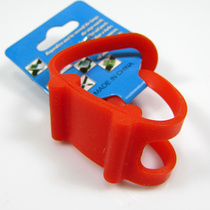 Bicycle universal light clip riding flashlight holder Silicone light clip riding light fixing equipment