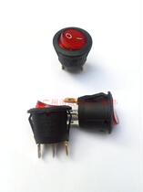 Round switch 2 Gears 3 feet with light boat switch diameter 23MM mounting hole 20MM