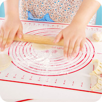 Usiju silicone kneading mat kitchen baking flour mat roll-out panel large padded chopping board and silicone mat