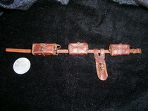 1:6 Type 38 Soldier Bomb Bag Customized 1:6 Soldier Leather Goods 1:6 Soldier Supplies