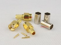 High frequency SMA male screw inner pin SMA-3 SMA-J crimping 50-3 RF coaxial connector
