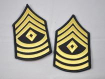 U.S. Army USARMY uniform rank badge Armband Second Sergeant Major E-8