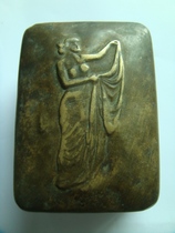 Republic White Bronze Soap Box Brass Soap Box Beauties Bath beautifully sparse bag Old bag True