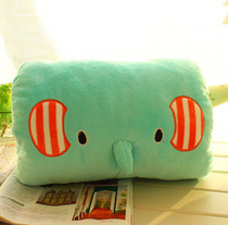 A variety of cartoon hand cover momo rabbit elephant multi-monarch muff warmer can be inserted into the nap pillow doll plush toy