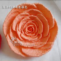 Shop Window Decoration Shadi Background Stage Props Flower Wedding large emulation Flower curbside Rose to be made 0002 #