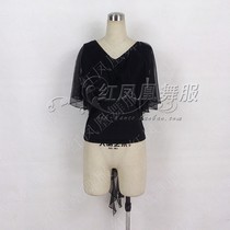 Red Phoenix New Morden Dance Dress Morden Practice Dress National Mark Dance Dress Ballroom Dress With Dress LBR46